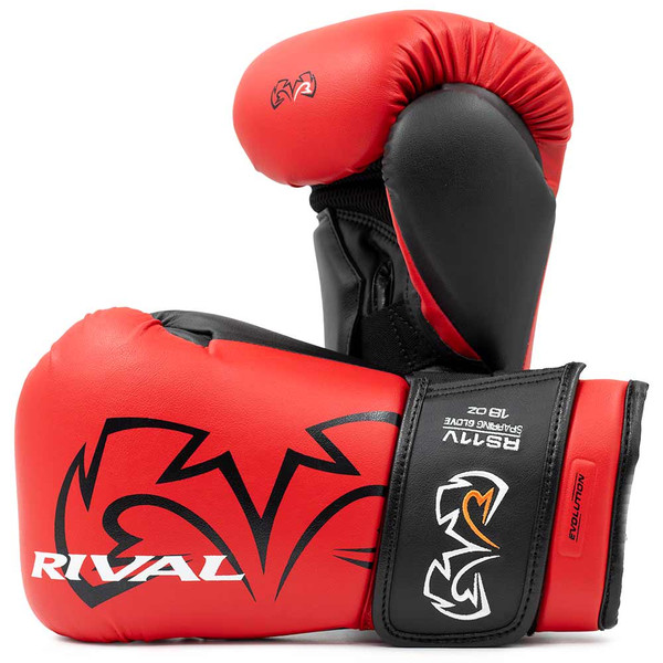 RIVAL RS11V Evolution Sparring Boxing Gloves Red | Pro Fight Shop