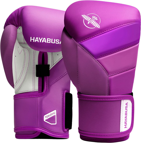 Hayabusa T3 Neon Purple Boxing Gloves PRO FIGHT SHOP
