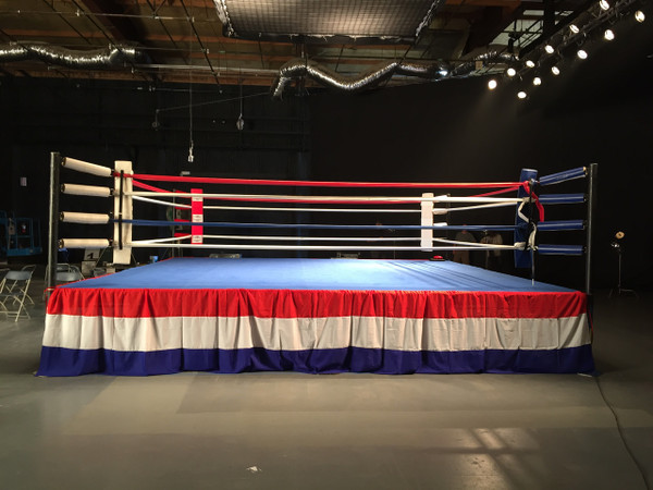 Prolast 18' X 18' Competition Boxing Ring Made in USA PRO FIGHT SHOP
