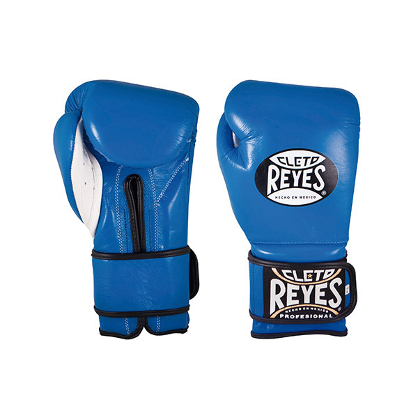 Cleto Reyes Hook & Loop Training Gloves Blue | Pro Fight Shop