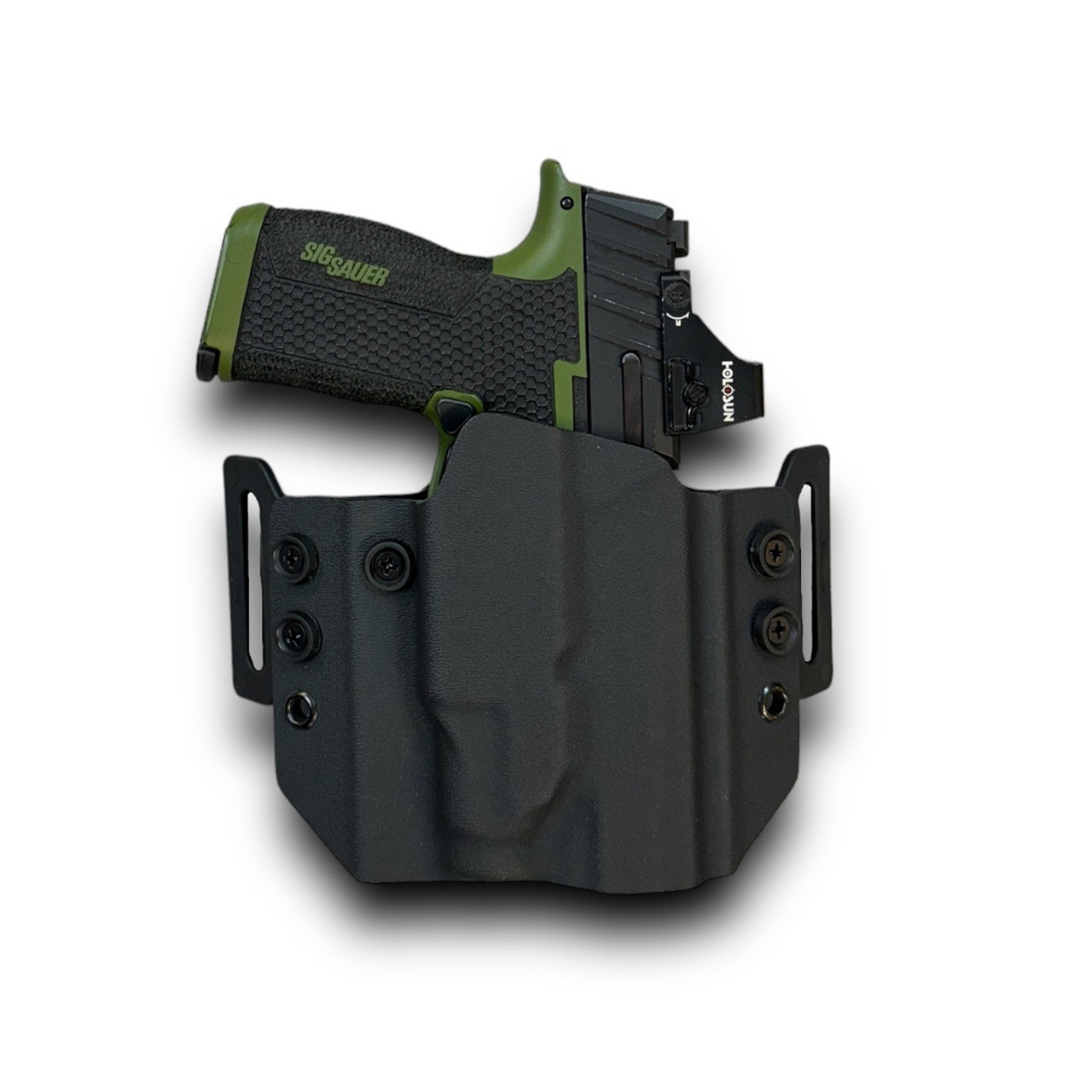 OWB Light Bearing Pancake Holster (Choose Options) - Allegiant