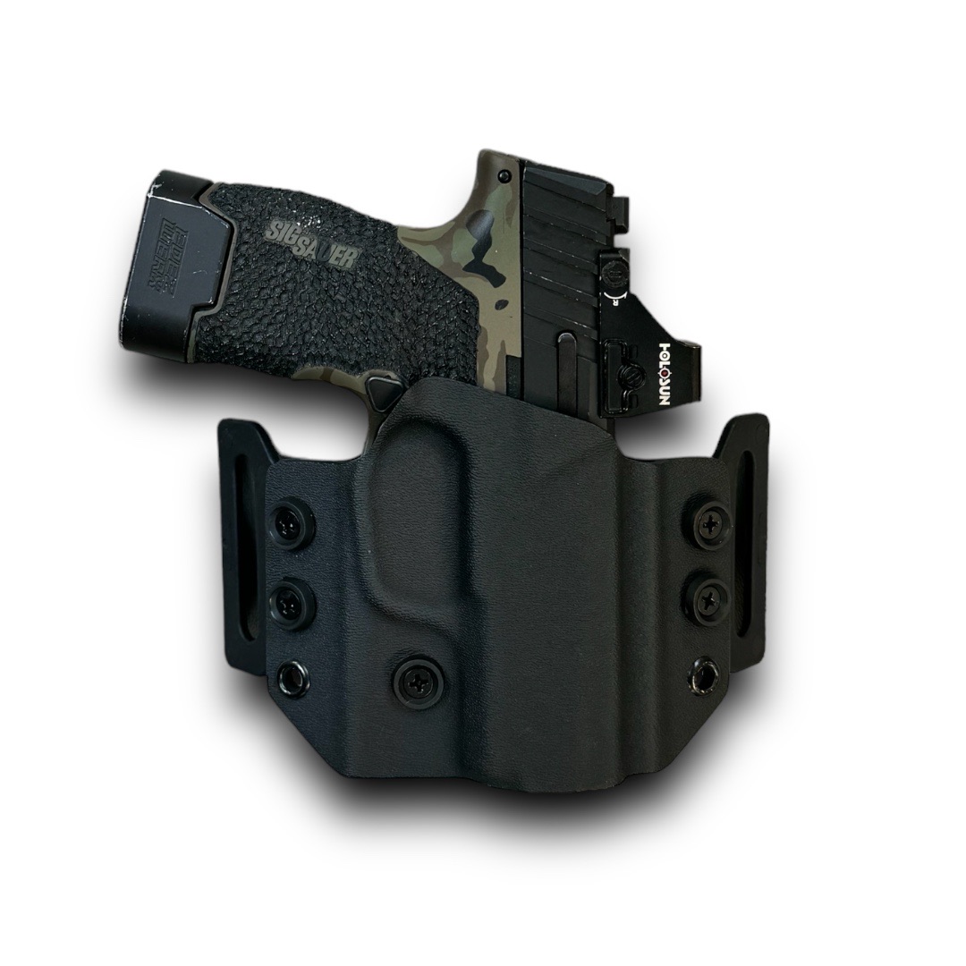 Quick Ship P365/P365XL OWB Pancake - Allegiant Holster Co.