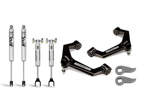 Main image for Cognito 20-24 Chevy Silv/Sierra 2500/3500HD 2WD/4WD 3in Perf Ball Joint Lvling Kit w/ Fox PS 2.0 IFP