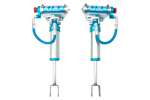 Main image for King Shocks 2011+ Chevrolet Silverado 2500/3500/HD Front 2.5 Dia Remote Res Shock w/Adjuster (Pair)