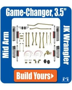 Jeep JK Wrangler 3.5" Game-Changer Suspension & Lift Kit