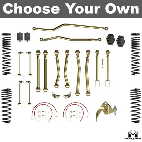 Jeep JK Wrangler 3.5" Game-Changer Suspension & Lift Kit