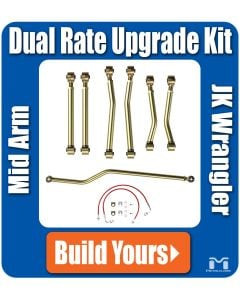 JK Wrangler Dual Rate to Game Changer Upgrade Kit