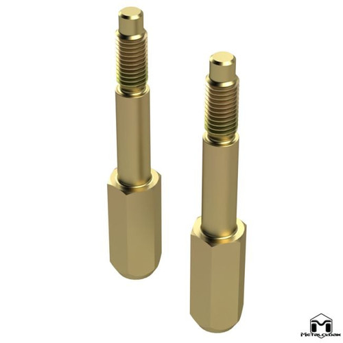 JK Wrangler Stock Shock Extension Kit, Front