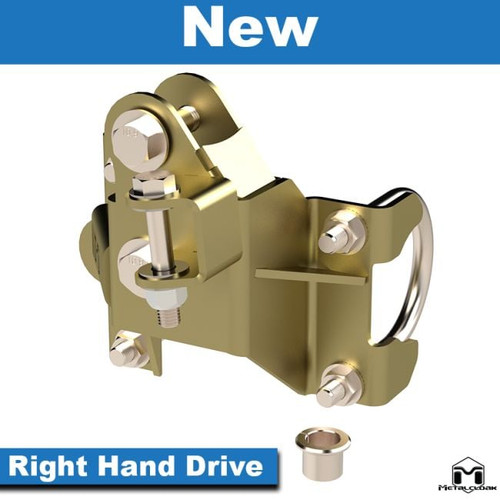 JK Wrangler Track Bar & Stabilizer Relocation Bracket, Right Hand Drive