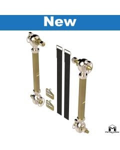 JK Wrangler Heavy Duty Front Sway Bar Quick Disconnects, 11" - 12"