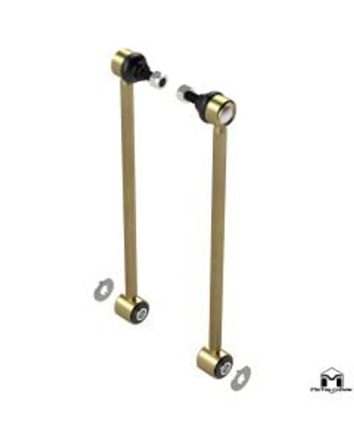 JK Wrangler Front Sway Bar Link Extension Kit, 14.5"