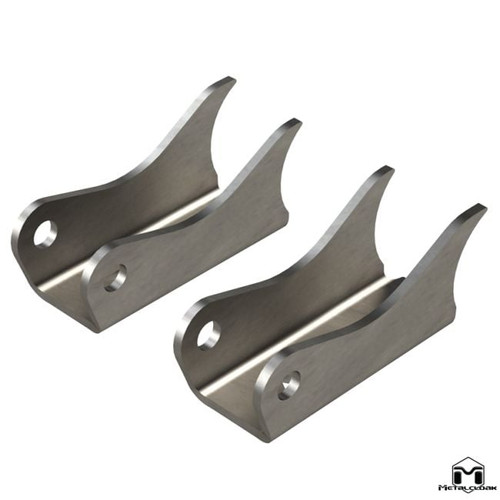 Weld-On Outboard Shock Mount Kit, JK Lower Front
