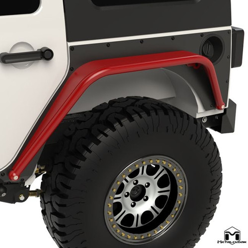 Overline Hi-Clearance Dovetailed & Removable Rear Flare, Standard Edition, Pair, JK