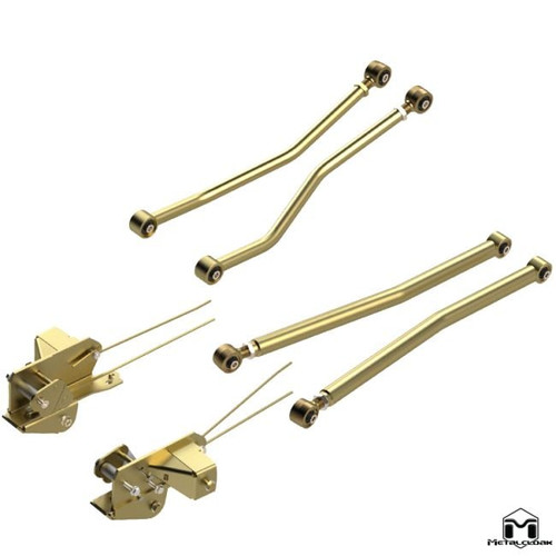 Jeep JL Wrangler Bolt-On 4-Link Rear Long Arm Kit, 4-Door