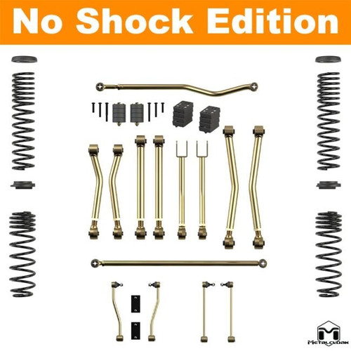 Jeep JL Wrangler 3.5" Rocklander® Overland Suspension & Lift Kit