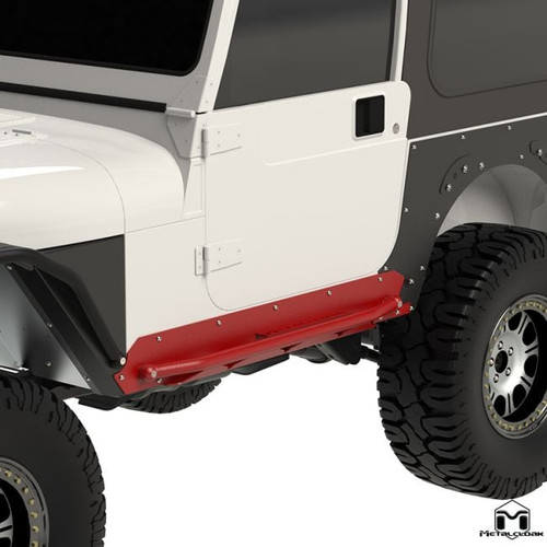 Rocker Rail, Pair, YJ/CJ-7