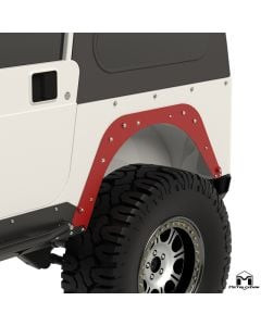 Rear Flare Mounting Plate, Pair, YJ Mod Cut