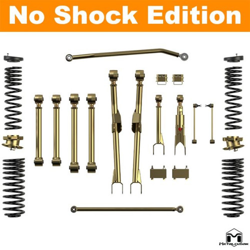 Ram 2500 3.5" Lock-N-Load Radius Arm Suspension & Lift Kit, [Diesel 2014 - 2018]