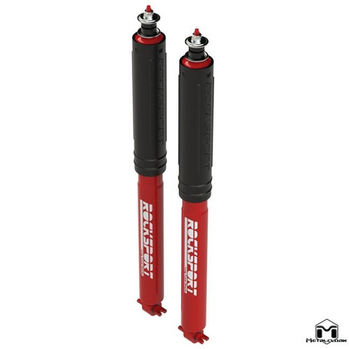 RockSport RED Long Travel Shock, TJ Wrangler, Front, Pair