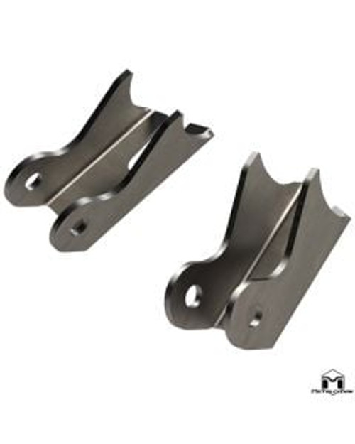 Weld-On Shock Mount Kit, TJ/LJ Rear