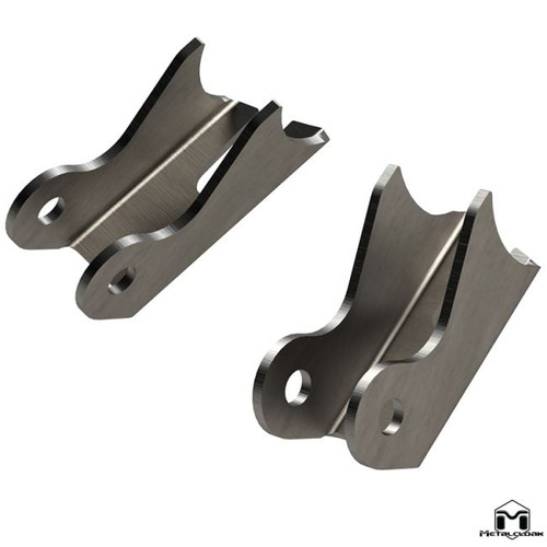 Weld-On Shock Mount Kit, TJ/LJ Rear