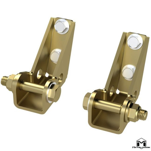 Bolt-On Shock Mount Kit, TJ/LJ Rear
