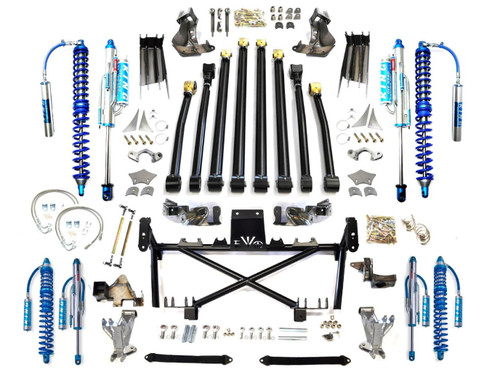 JK JKU EVO 3-5 INCH LIFT DOUBLE THROW DOWN KING COILOVER BYPASS CANTILEVER HIGH CLEARANCE LONG ARM ( AFTER MARKET AXLE ) SUSPENSION JEEP WRANGLER JK JKU EVO 3-5 INCH LIFT DOUBLE THROW DOWN KING COILOVER BYPASS CANTILEVER HIGH CLEARANCE LONG ARM ( AFTER MARKET AXLE ) SUSPENSION JEEP WRANGLER