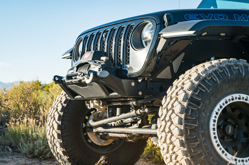 KSPEC Pre Runner Front Winch Tube Bumper JK JL JT