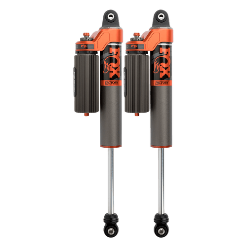 FOX 3.0 Remote Reservoir Rear Shocks Adjustable | Factory Race Series Internal Bypass | 2-3 Lift | Gladiator JT