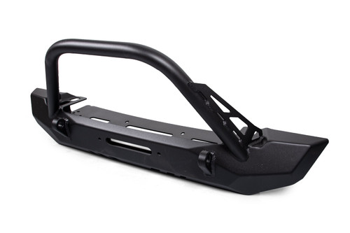 Pyro Mid-Width Front Bumper with Flat Top Stinger | Jeep Wrangler CJ/YJ/TJ
