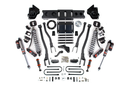 4 Inch Lift Kit w/ 4-Link | FOX 2.5 Coil-Over Conversion - Performance Elite | Ram 3500 (13-18) 4WD | Diesel