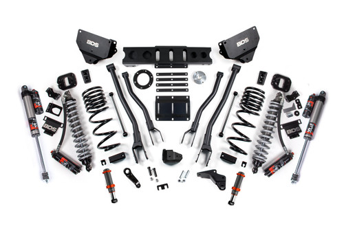4 Inch Lift Kit w/ 4-Link | FOX 2.5 Coil-Over Conversion - Performance Elite | Ram 2500 (14-18) 4WD | Diesel