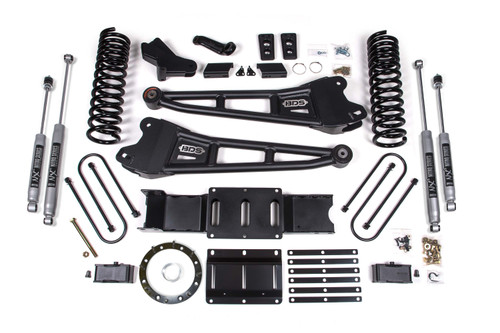 4 Inch Lift Kit w/ Radius Arm | 3 Inch Rear Block | Ram 3500 (19-24) 4WD | Diesel