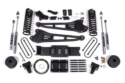 5.5 Inch Lift Kit W/ Radius Arm | Ram 3500 W/ Rear Air Ride (19-23) 4WD | Gas