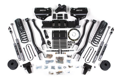 5.5 Inch Lift Kit W/ 4-Link | Ram 3500 W/ Rear Air Ride (19-23) 4WD | Gas