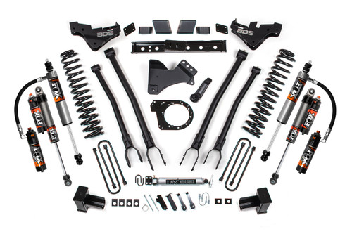 7 Inch Lift Kit w/ 4-Link | Ford F350 Super Duty DRW (23-26) 4WD | Diesel