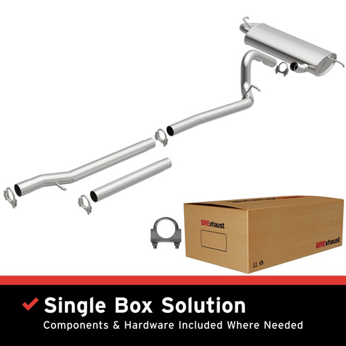 MagnaFlow BRE Exhaust Kit 07-11 Jeep Wrangler 3.8L - 106-0045 Photo - Primary