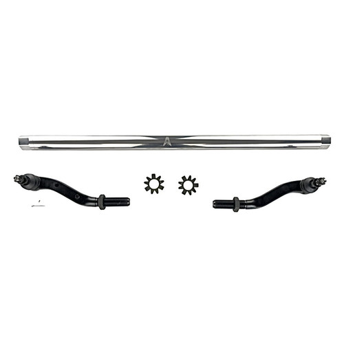 Main image for KIT126 - Jeep Wrangler JL & Gladiator JT - 2.5 Ton Tie Rod Assembly - Dana44 - Polished Aluminum