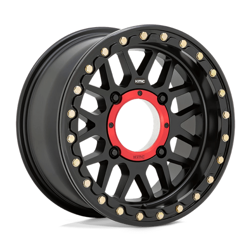 Main image for KMC Wheels KS235 15X7 4X110 S-BLK 10MM KS23557040710