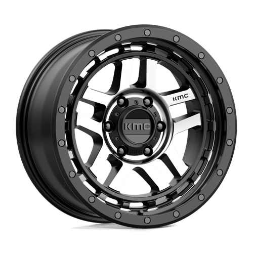 Main image for KMC Wheels KM540 18X8.5 6X135 S-BLK MACH 00MM KM54088563500