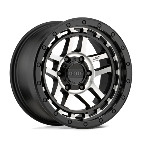 Main image for KMC Wheels KM540 17X8.5 5X5.0 S-BLK MACH 18MM KM54078550518