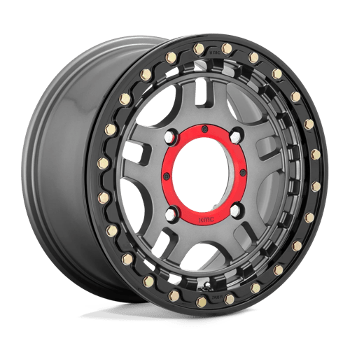 Main image for KMC Wheels KS240 BL 14X7 4X137 G-MTL BLK-RING 38MM KS24047048438 Main image for KMC Wheels KS240 BL 14X7 4X137 G-MTL BLK-RING 38MM KS24047048438