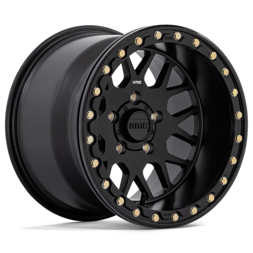 Main image for KMC Wheels KS235 15X6 4X137 S-BLK 38MM KS23556048738
