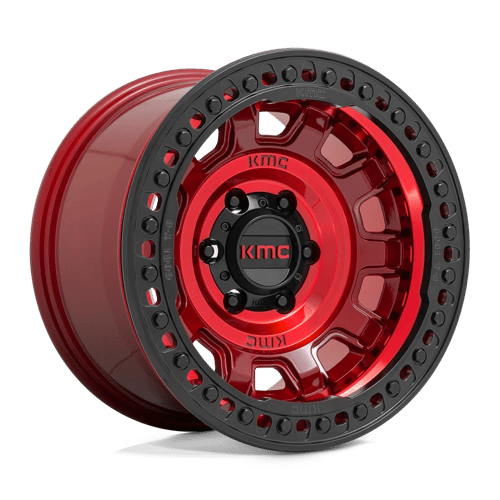 Main image for KMC Wheels TANK BL 17X9 5X5.0 C-RED -38 KM23679050938N