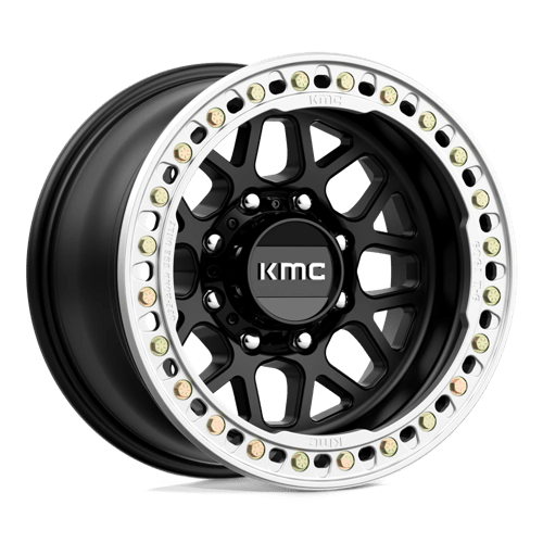 Main image for KMC Wheels GRENADE CRAWL BL 17X9 8X6.5 S-BLK -38 KM23579080738N