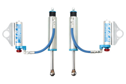 Main image for King Shocks 00-10 Chevrolet Silverado 2500/3500/HD Front 2.5 Dia Remote Res Shock w/Adjuster (Pair)