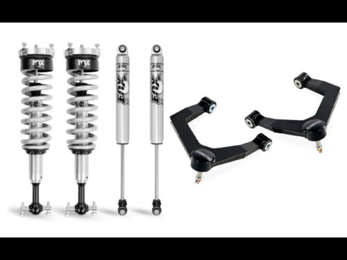Main image for Cognito 19-24 Chevy Silv/Sierra 1500 4WD 1in Perf Ball Joint Leveling Kit w/ Fox PS Coilover 2.0 IFP