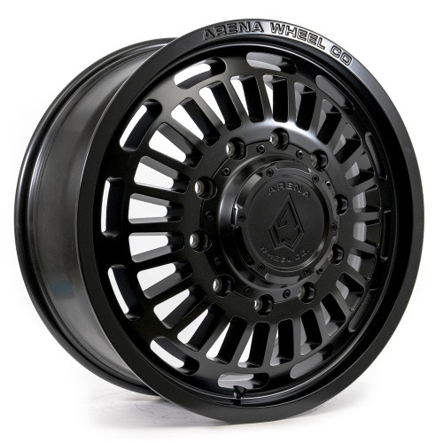 Main image for 20x8.25 Arena A115 Tactic Satin Black DUALLY FRONT Wheel 8x200 (105mm)
