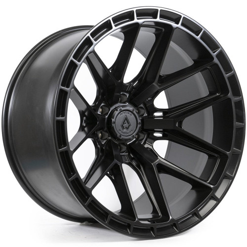 Main image for 22x12 Arena A114 Battle Satin Black Wheel 6x5.5 (-44mm)