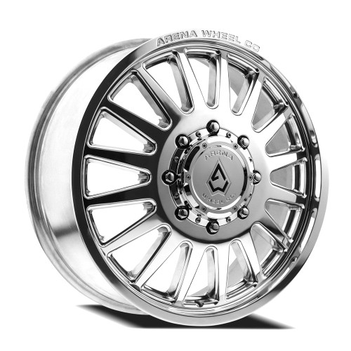 Main image for 22x8.25 Arena A110 Rival Milled and Polished DUALLY FRONT Wheel 8x210 (105mm)